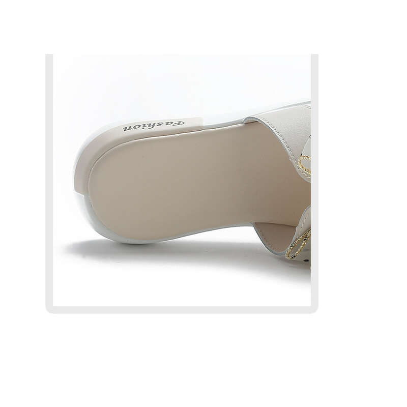 Summer Bowknot One Neck Beach Sandals Drag Women's_voghion.com