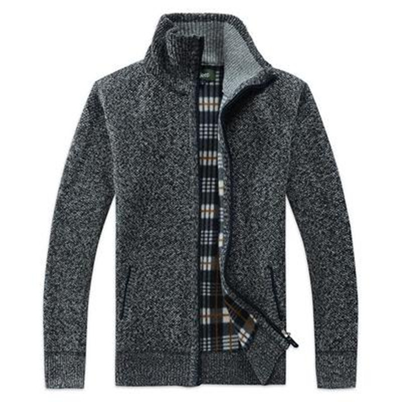 2023 Strickjacke Oberbekleidung für Männer Herbst trendige dünne Pulloverjacke Herrenpulloverjacke_voghion.com
