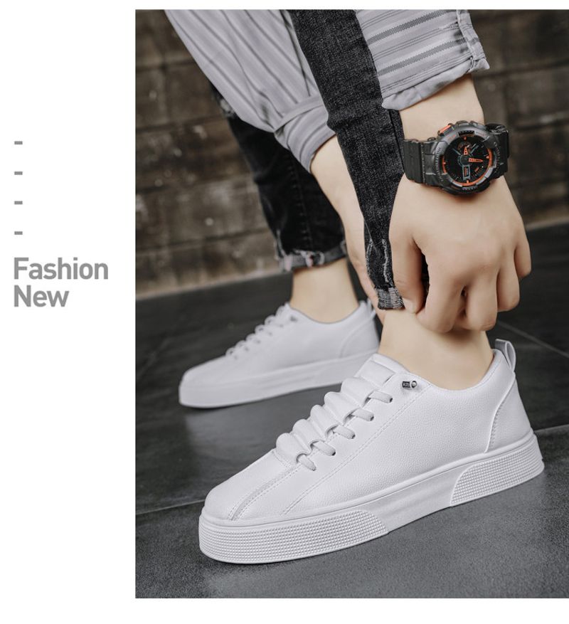 Neue Slip-on wasserdichte Casual Leder Herren All Match Sports Board Modeschuhe für Frühling und Herbst_voghion.com