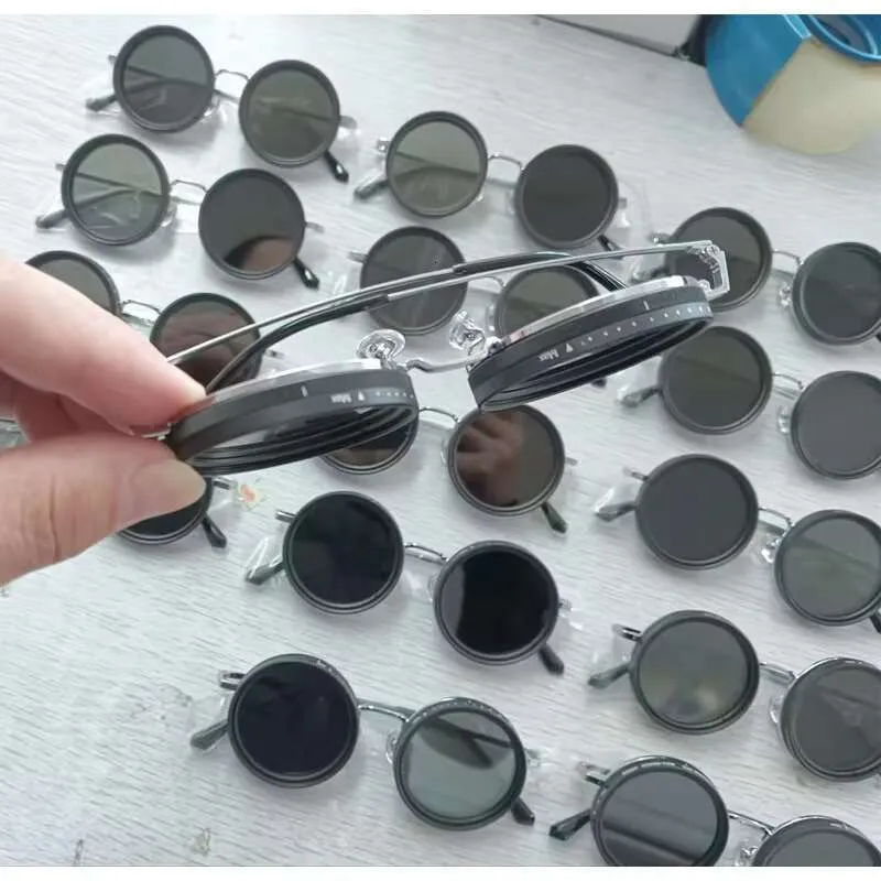 DHCollections Abgerundete, polarisierte Herren-Sonnenbrille mit ND-Filter und einstellbarer Tönung, 2025_voghion.com