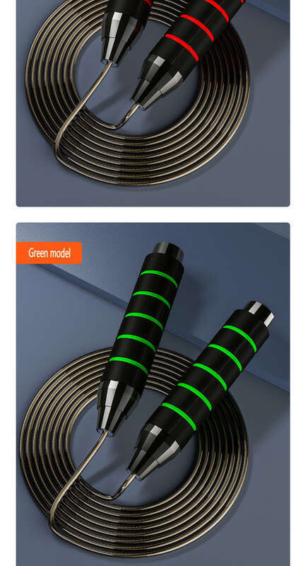 【 48000 Repurchases 】 Steel Wire Skipping Rope Adult Weight-bearing Fitness, Fat Burning, Weight Loss, And Slimming,_voghion.com