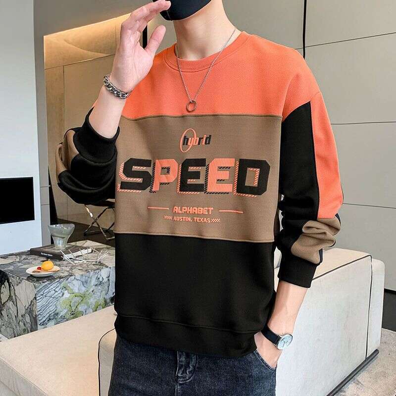 Neuer Nischenpullover im Frühlings- und Herbststil, High-End-Hoodie für Herren, neue vielseitige, lockere Passform_voghion.com