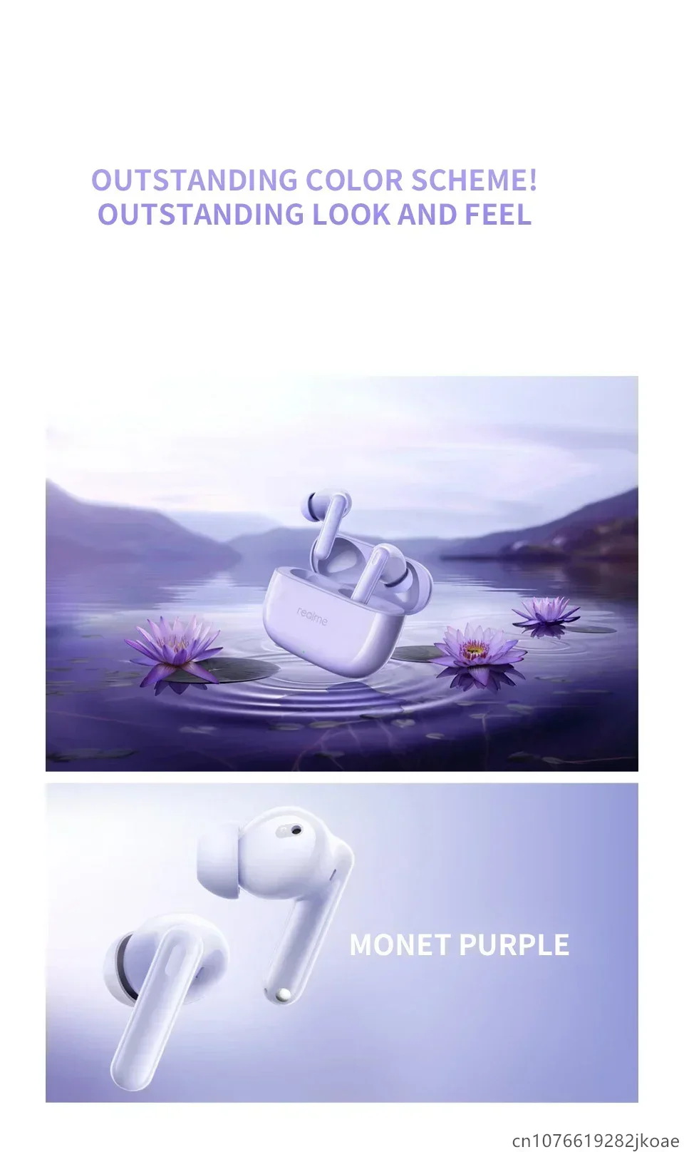 Realme Buds T310 Bluetooth Headphones With Active Noise Cancelling_voghion.com