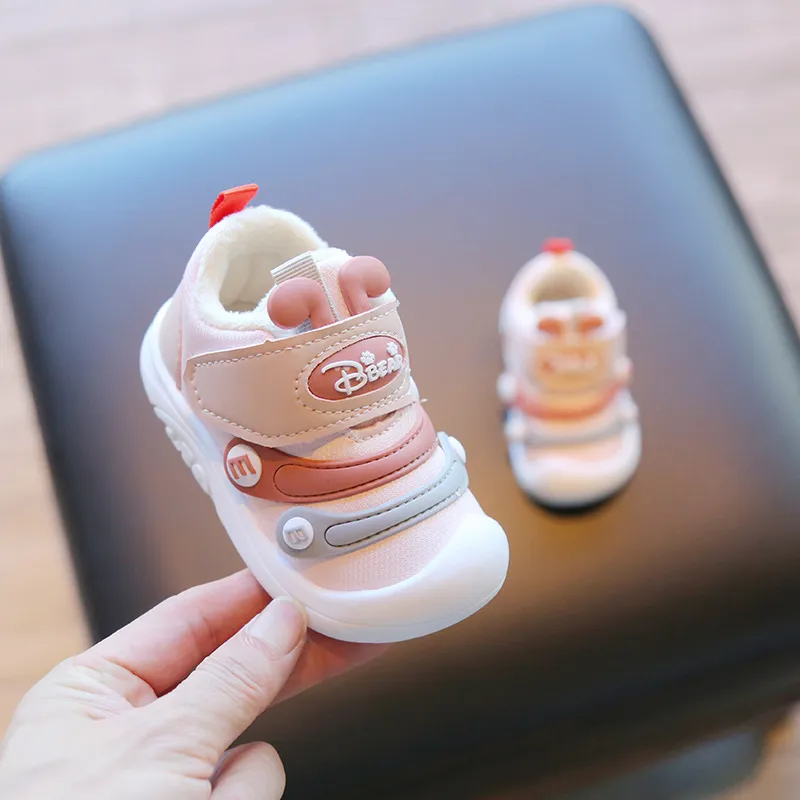 Pantofi sport pentru copii mici, unisex, pentru băieți și fete, de iarnă, 2025, Kidsnest, moi și calde, mărimi US1C-US10C_voghion.com