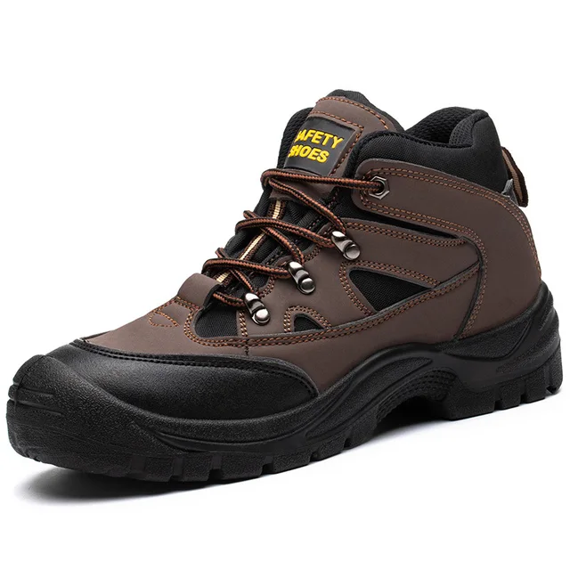 Caual Non Slip Boot For Men Anti-puncture Steel With Toe Cap Work Sneaker Male Indetructible Shoe Women Safety_voghion.com