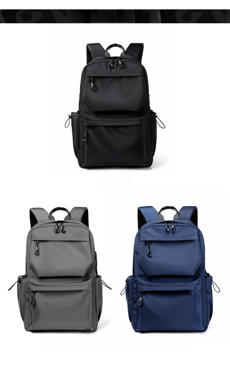 Männlicher High-School-Studentenrucksack, College-Studentenrucksack, Reisetasche, Computer-Freizeitrucksack_voghion.com