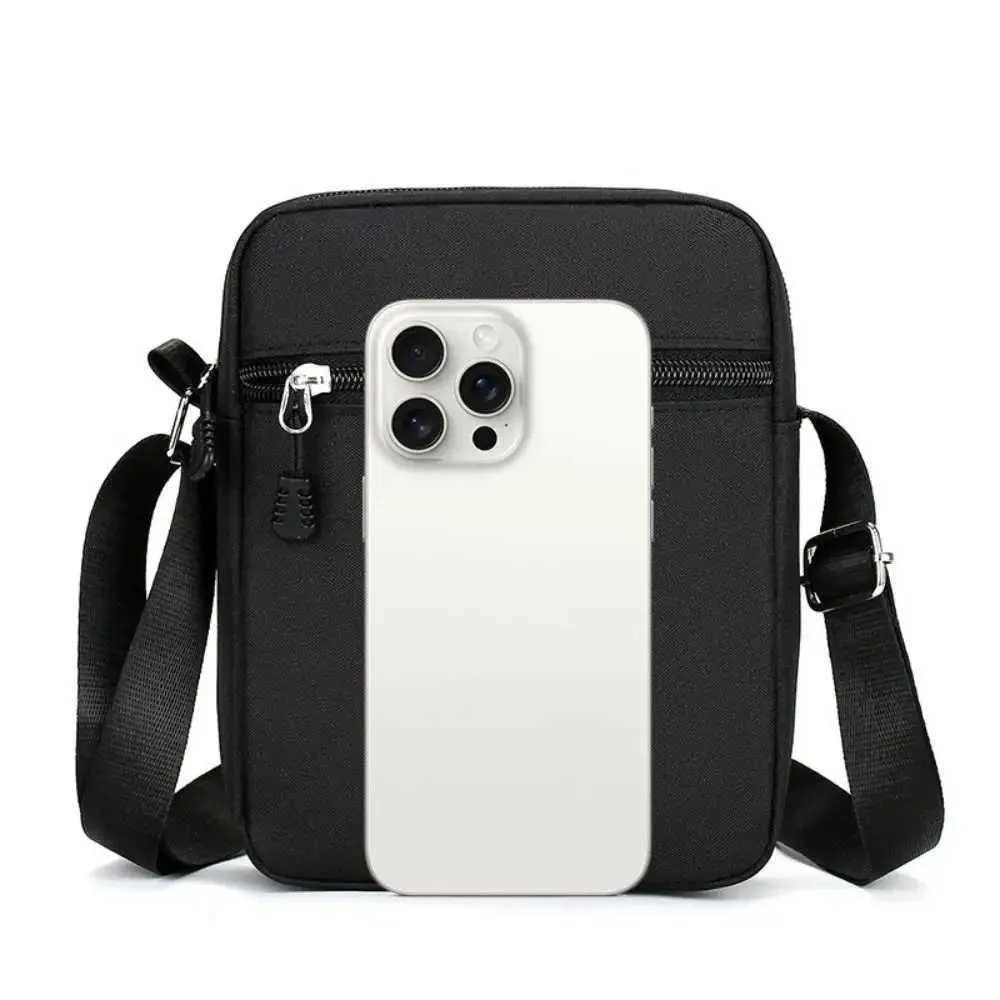 Borsa a tracolla piccola da uomo, alla moda, mini, casual, Oxford, per cellulare, marsupio C241021_voghion.com