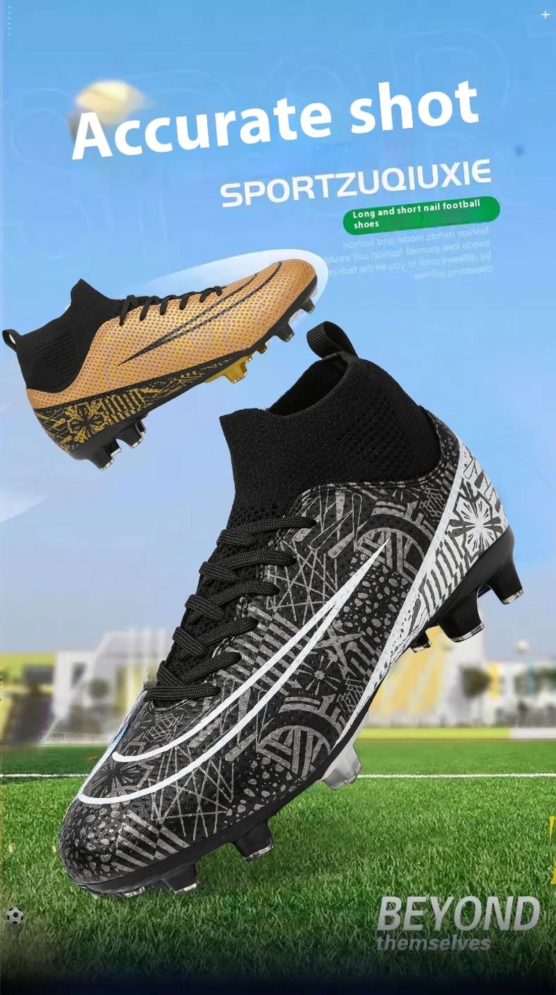 Herren Einlegesohle Lange Erwachsene Shredded Spikes Kunstrasen Training Fußballschuhe_voghion.com