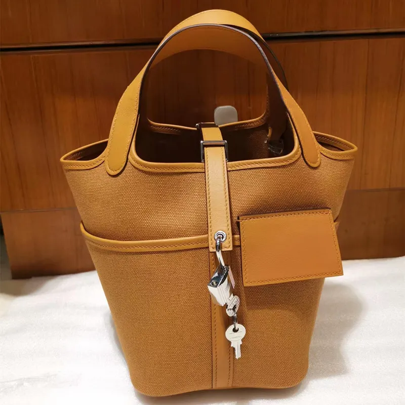 Handtaschen aus Rindsleder – Schultertasche aus gewachstem Canvas, klassische Tragetasche mit Henkel, schlichtes Rindsleder für den Alltag_voghion.com