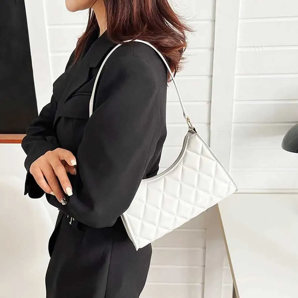 Damen Unterarmtasche PU Leder Casual Retro Handtaschen Totes Schultertaschen Shopper Ba241022_voghion.com