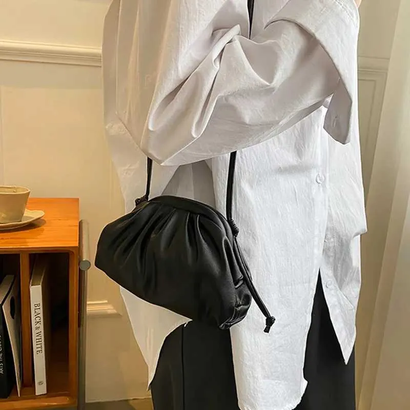 Sac à bandoulière en cuir PU jaune et bleu pour femme, sacoche simple et polyvalente pour soirée_voghion.com