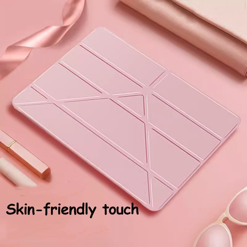 PU Leather Case For Redmi Pad SE 11inch Pad 10.61 For Xiaomi Pad 6 6Pro 5 5Pro 11inch 2023 Multi-folding Smart Sleep Stand Tablet Cover_voghion.com