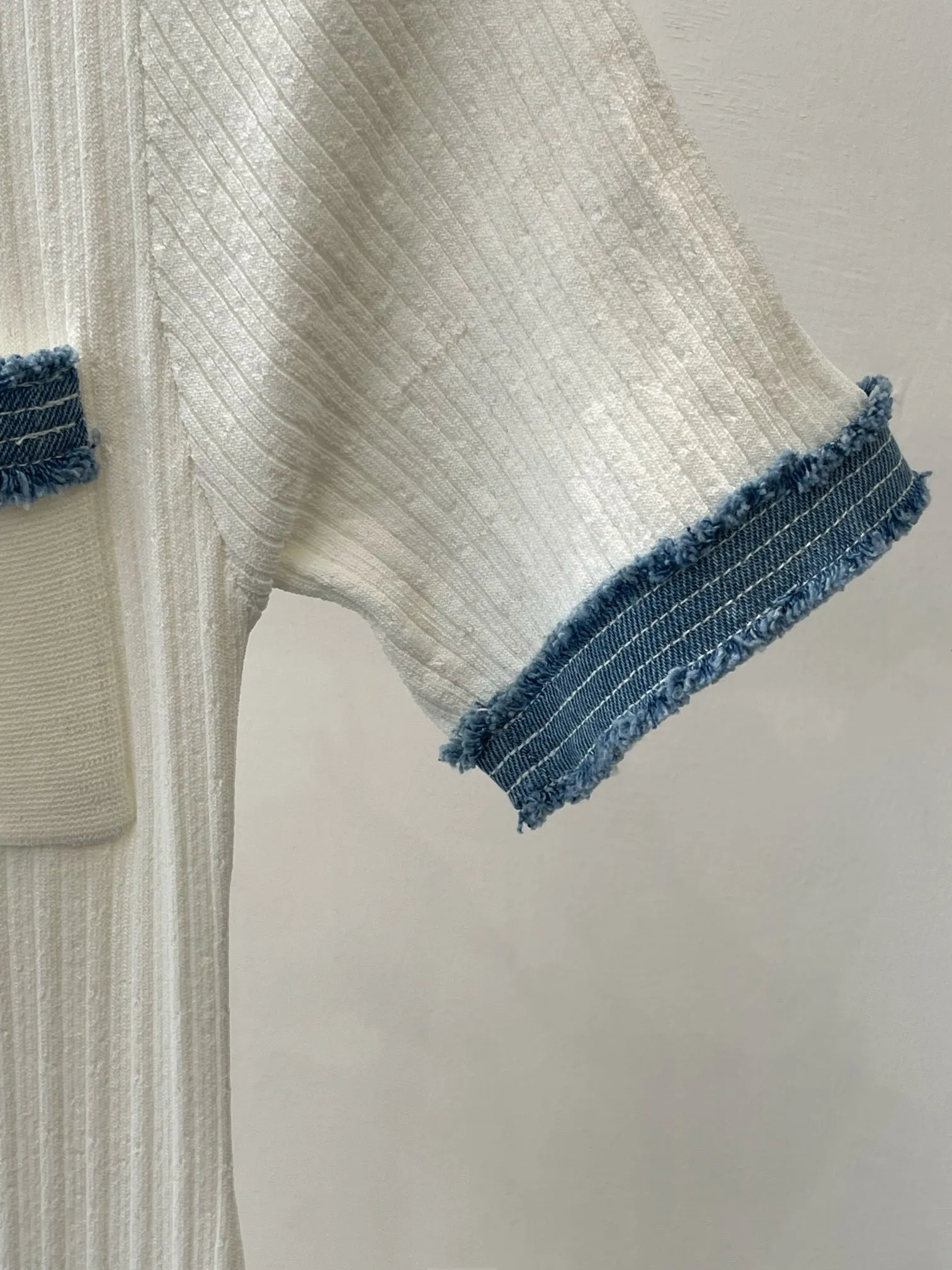 Sandro Dress French Elegant and Fashionable Early Spring New Womens Vestidos Hem Long Robe Simple Waist Knitted_voghion.com