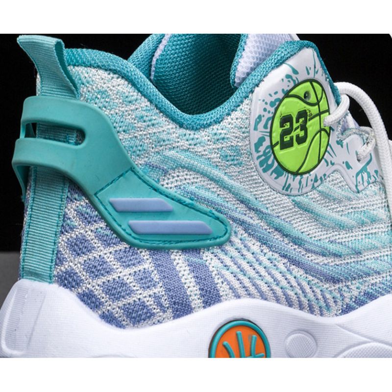 Neue Herren Frühjahr/Sommer Atmungsaktives Mesh Modische Flyknit Casual Jugend Basketball Dicke Sohle Laufsportschuhe_voghion.com