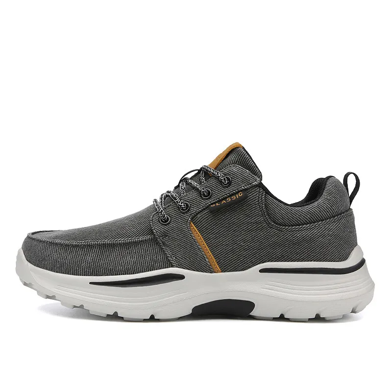 Loafers 2022 Spring New Comfortable Senakers for Men Business Casual Canvas Shoes Lightweight Plus Size_voghion.com