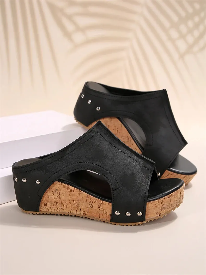 Sandali con zeppa donna comodi traspiranti estivi casual_voghion.com