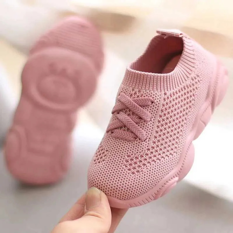 Zapatillas deportivas antideslizantes de suela blanda para bebés, informales, planas, tallas para niños, primavera y verano, M241016_voghion.com