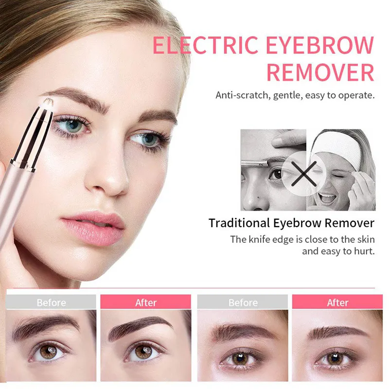 Beauty Trimmer - Design a matita per sopracciglia | Automatico | Peli del naso_voghion.com