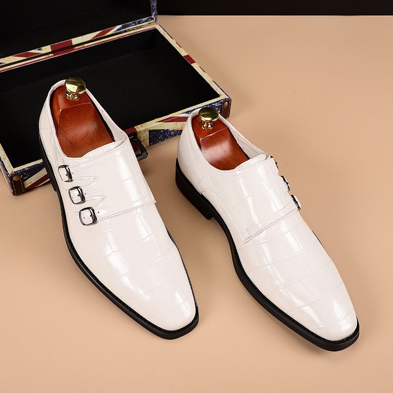 Ανδρικά επαγγελματικά casual φόρεμα Oxfords επίσημα παπούτσια με κορδόνια για γραφείο, πάρτι και καθημερινά ρούχα_voghion.com