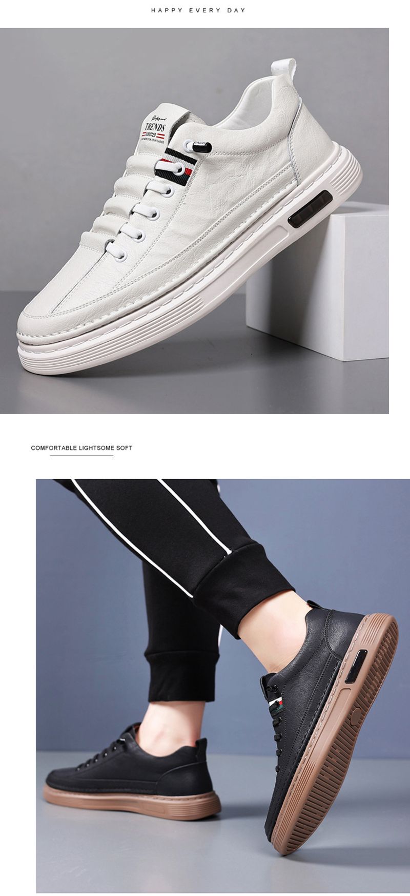 New Casual Canvas Sports Breathable Slip On Flat Soled Loaf Vulcanized Trendy Shoes For Men_voghion.com