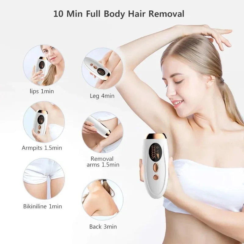 ACZT Quality Goods 990K Flashes IPL - Full Body, Permanent Hair Reduction_voghion.com