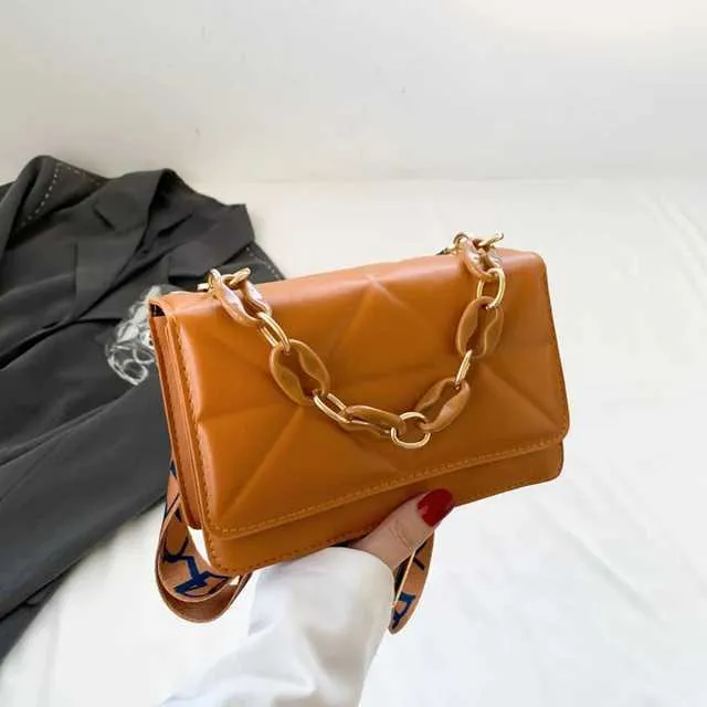 Winter schulter frauen stein muster PU leder kreuz tasche marke handtasche kette einkaufen kupplung brieftasche Y241121_voghion.com