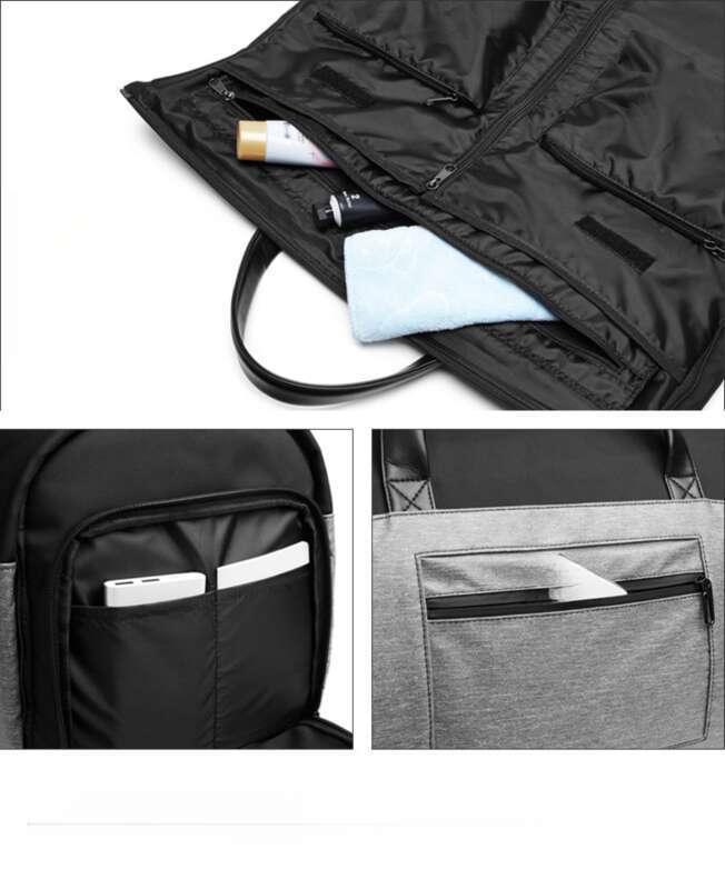 Herren Business Folding Short Trip Handheld Schulter Outdoor Wasserdicht Set Sporttasche_voghion.com