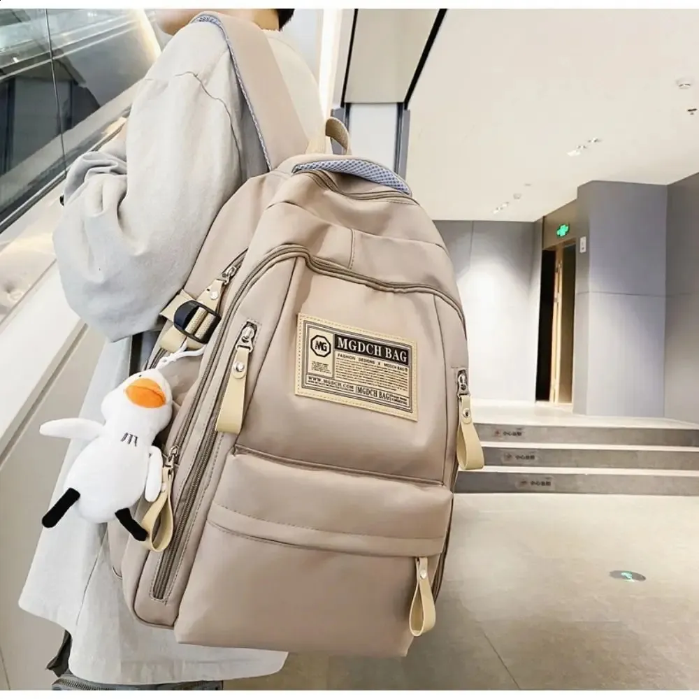 Damen Rucksack Aus Nylon Für Freizeit Uni Schule Und Reisen_voghion.com