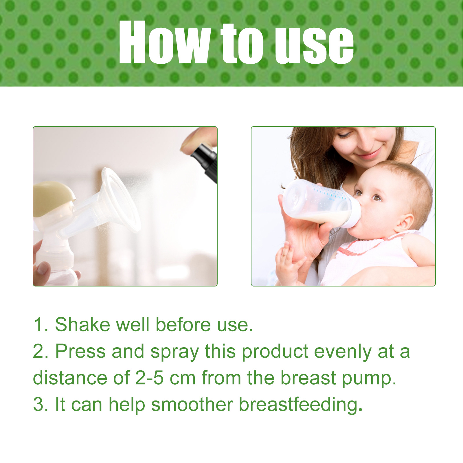 Wiieey soulage les douleurs, répare et hydrate la peau, spray nourrissant pour le soin des seins_voghion.com