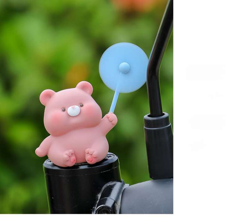 Electric Small Wind Cute Cartoon, Spinning Girl, Personalized Electric Scooter, Decorative Instrument Panel, Network,_voghion.com