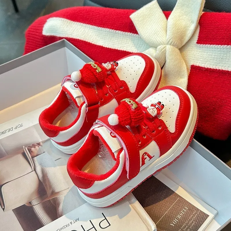 Kinderen Jongen Sport PU Leer Peuter Casual Sneakers Kinderen Tennis Skateboard Schoenen Meisje Wandelen Zachte Schoen Happysteps_voghion.com