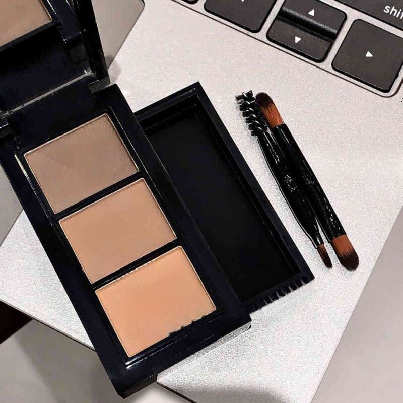 Wenkbrauenpulver fir Fraen Aen Laang dauerhaft Fade Natierlecht Hai Gott Make-up_voghion.com