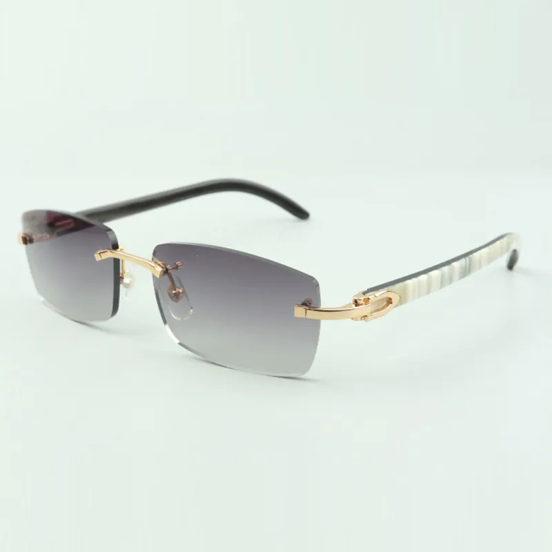 Occhiali da sole Natural Style: versatili occhiali con lenti da 56 mm realizzati in autentico corno di bufalo._voghion.com