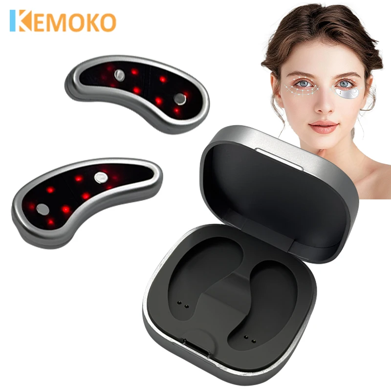 Ems Eye Massager Microcurrent For Dark Circles And Anti-wrinkle_voghion.com