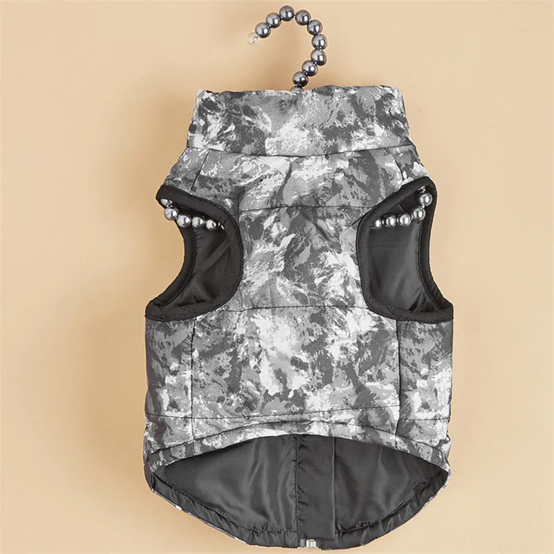 Wanterkleeder Franséisch Bulldog Welpen Waarm Wanddicht Jackett Kleng Mëttelgrouss Hond Reflektéierend Mantel Chihuahua Hausdéieroutfits_voghion.com