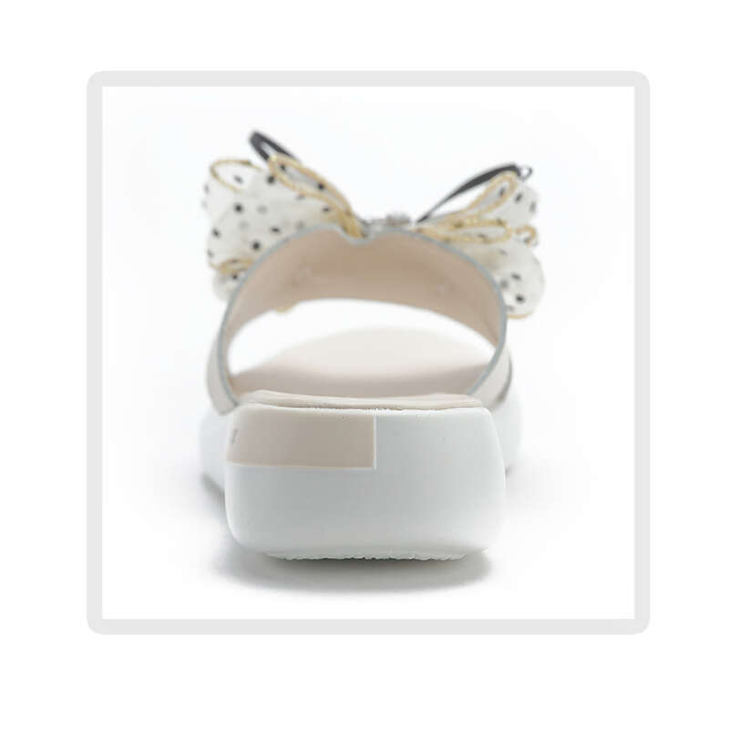 Summer Bowknot One Neck Beach Sandals Drag Women's_voghion.com