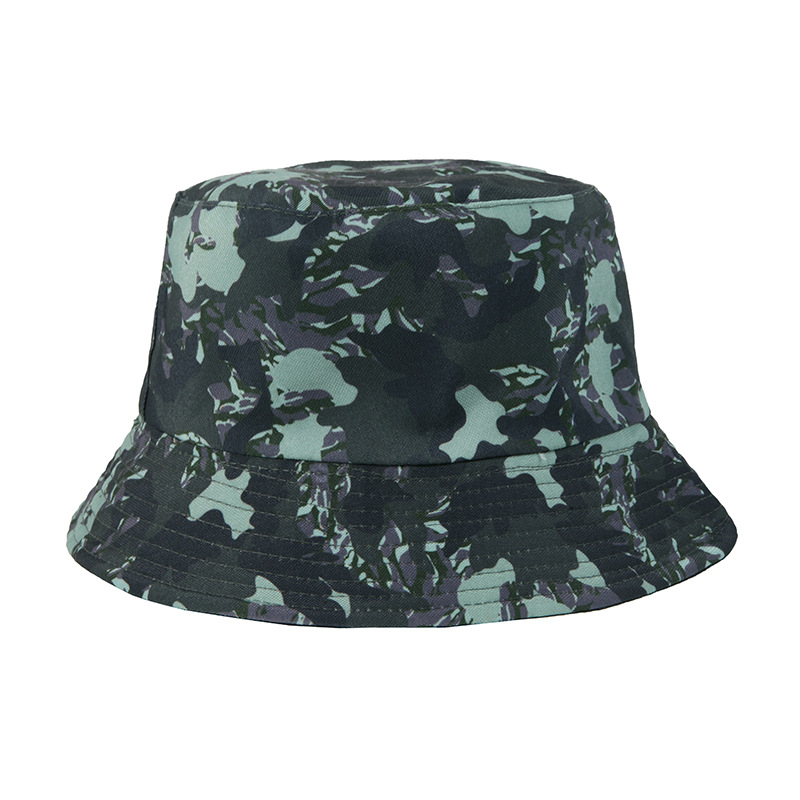 Sonnenschutz-Eimerhut für den Sommer, neuer breitkrempiger Eimerhut mit Camouflage-Druck, unverzichtbares Einzelstück für die Reise im Freien, beidseitig tragbar_voghion.com