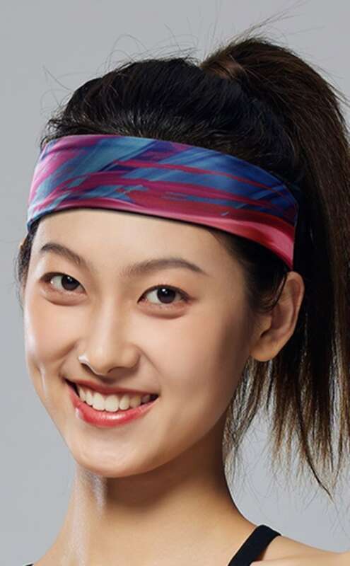 Sports Men's And Women's Outdoor Fitness, Yoga, Running, Sweat Absorbing Headband,_voghion.com