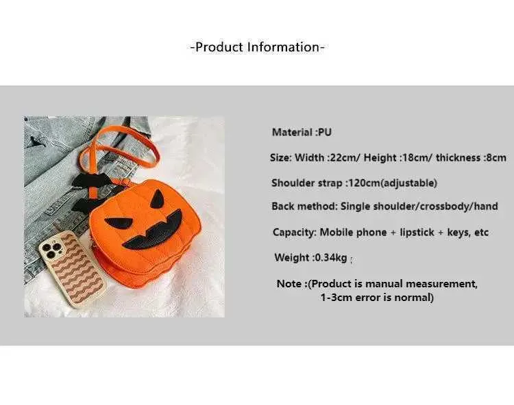 Genți de damă Weird Pumpkins, geantă de Halloween, geantă de voiaj cu despicare de culoare, geantă de mână pentru școală, geantă de umăr pentru machiaj, LageC241021_voghion.com