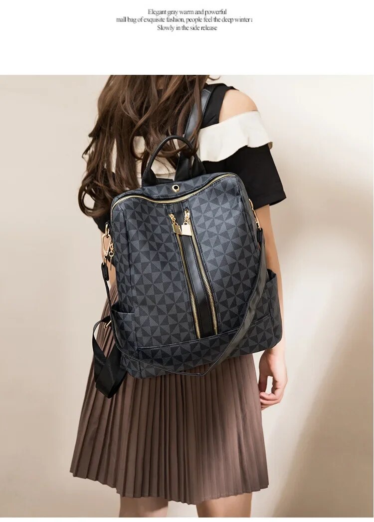 Backpack women's backpacks book Leisure travel bag truss Ecole Gar ç on homework done for children_voghion.com