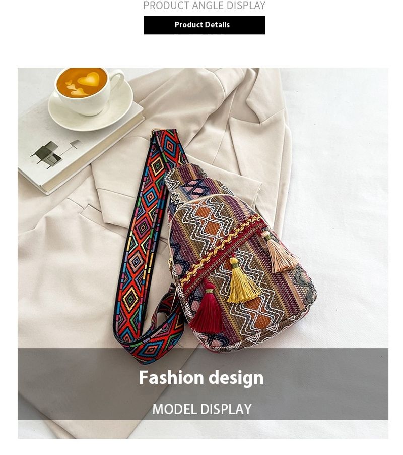 2024 New Trendy and Fashionable Single Shoulder Crossbody Popular on The Internet, Simple Ethnic Style Small Texture_voghion.com