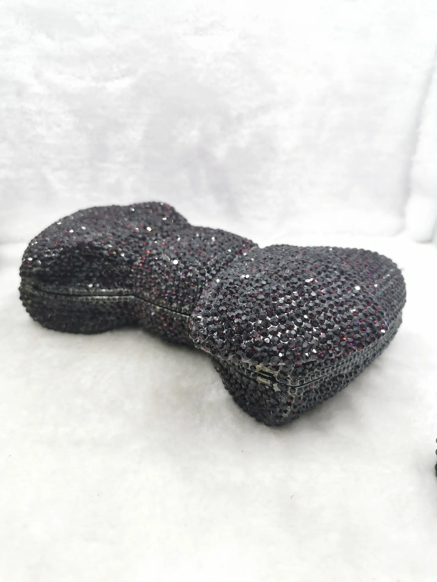 xiyuan Donna Oro Nero Cristallo Sera Borsetta Borsa a Mano Nuziale Dia Pochette Minaudiere Borsa da Festa di Nozze 240726_voghion.com
