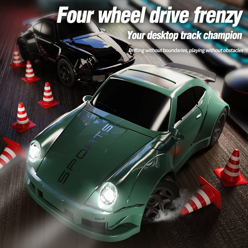 Rc Desktop Drift Car Remote Control Car For Kids_voghion.com