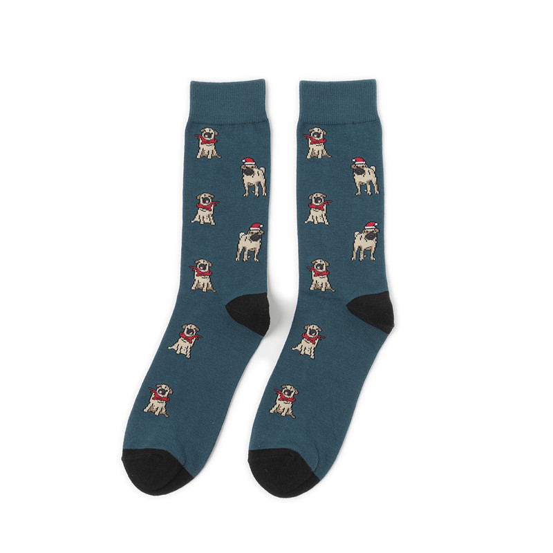 2025d Men's Trendy Personality Animal Women's Colorful Pattern Skateboard Socks_voghion.com