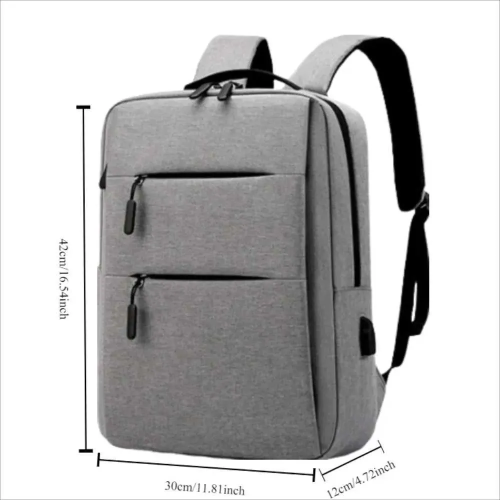 2024 Sacs imperméables multifonctionnels pour hommes pour sac à dos pour ordinateur portable d'affaires masculin Sac à dos de chargement USB Sac à dos en nylon décontracté_voghion.com
