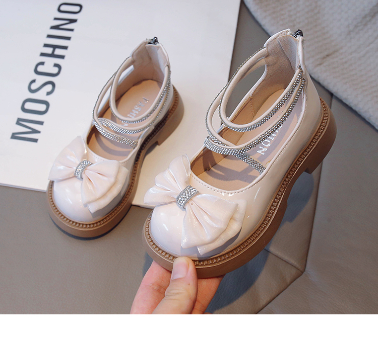  Girl's Little Leather 2023 New Children's Soft Sole Princess Shoes Girl_voghion.com
