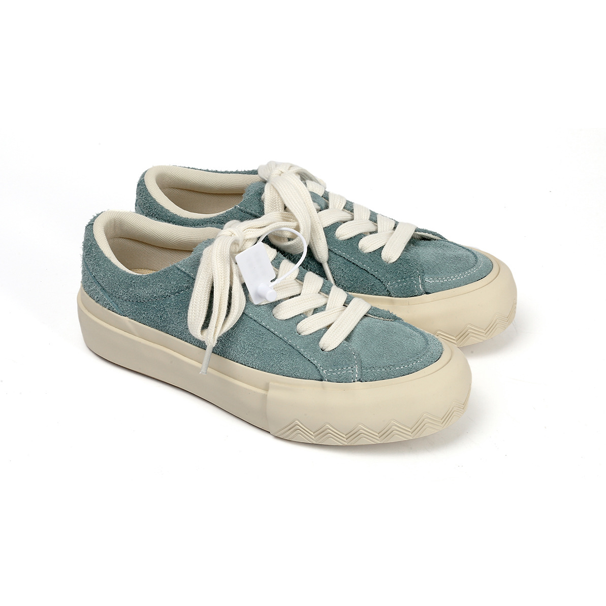 Scarpe da tavolo per piccoli gruppi per coppie maschili, versatile pelle scamosciata alla moda in vera pelle, versione coreana, scarpe da uomo casual basse_voghion.com