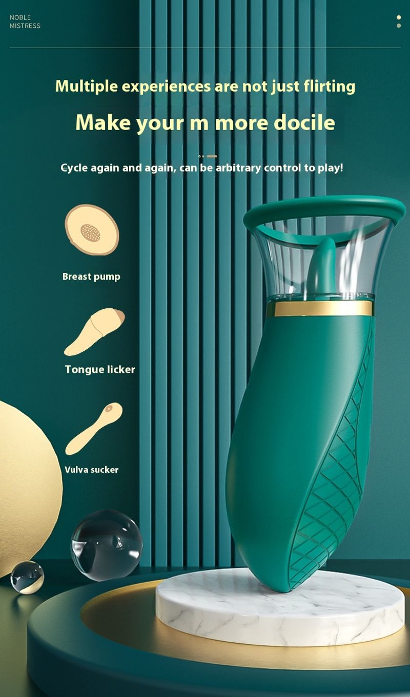 S337 täiskasvanutele mõeldud tooted keele imemise ja lakkumise mänguasi vibraator naistele, teise laine artefakt naistele_voghion.com
