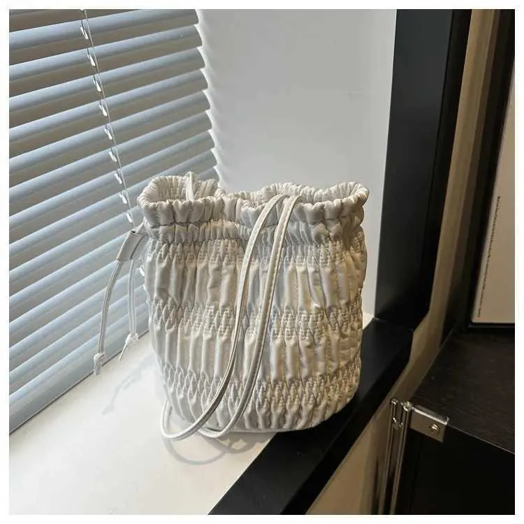 Sier rakott húzózsinóros válltáskák női designer puha PU bőr kis kézitáskák női alkalmi pénztárca hónalj_voghion.com