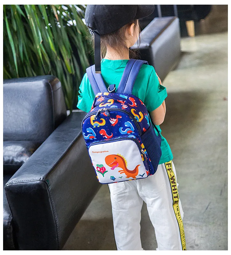 Rucksack Kindergarten Mädchen Jungen Schule Cartoon Kinder Schultern Baby Snacks Taschen verhindern Kinder verloren Seil_voghion.com